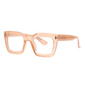 Raz Blue Light Readers in Transparent Nude - Mildred Hoit