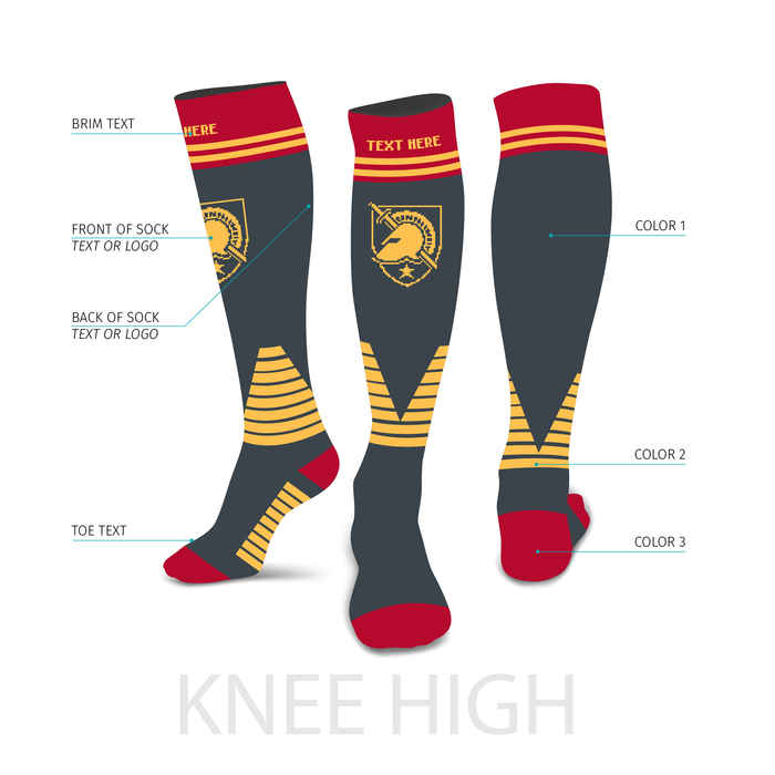 Reaktor Custom Knee-High / Over-the-Calf Sock | Size X-Small