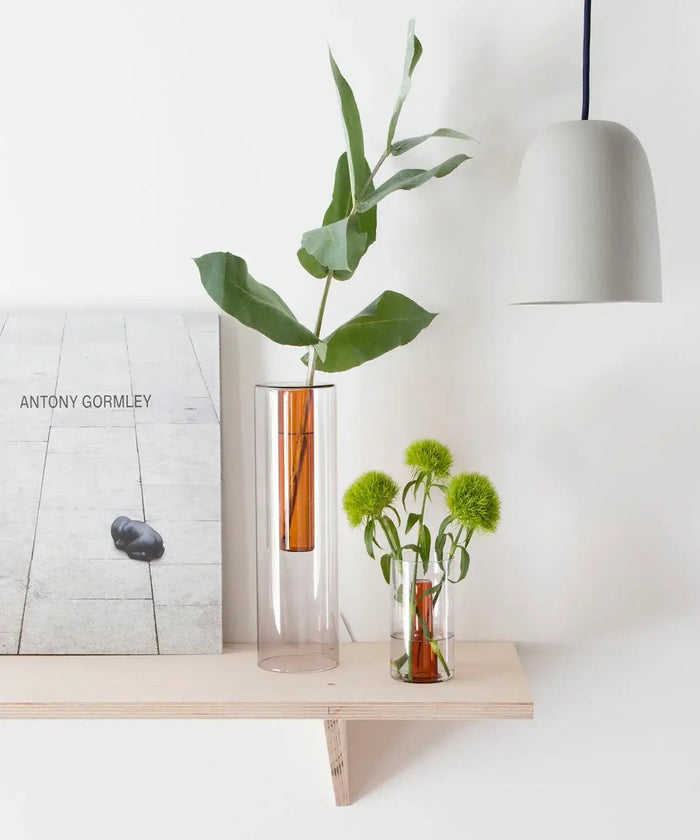 reversible glass vase color blocked Brooklyn New York