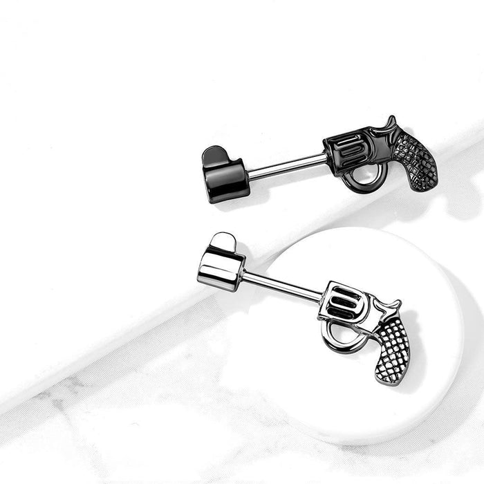 Revolver Nipple Bar 14G-My Body Piercing Jewellery