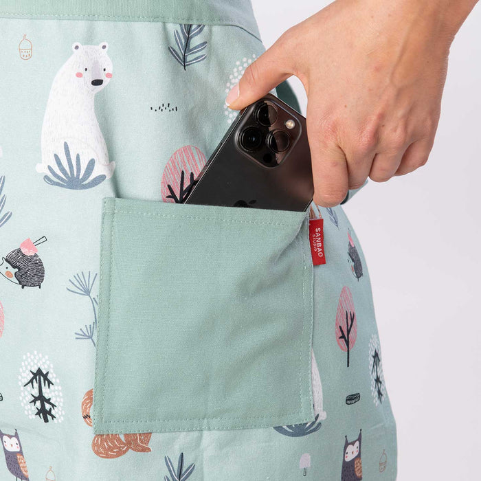 Sanbao Forest Animal Apron