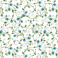 Sanbao Underglaze Blue Rose