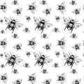 Sanbao Underglaze Insects, Bumblebee