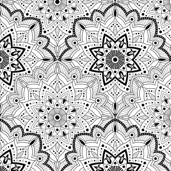 Sanbao Underglaze Mandala