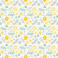 Sanbao Underglaze Yellow Flower