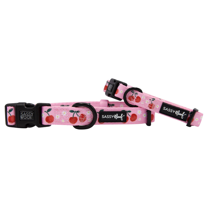 SASSY WOOF Mon Chérry Dog Collar