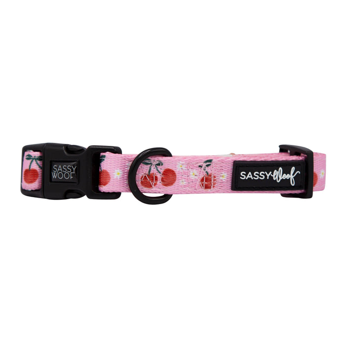 SASSY WOOF Mon Chérry Dog Collar