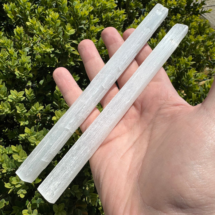 Selenite Wand Natural Gemstone 8" - 10" – view 3
