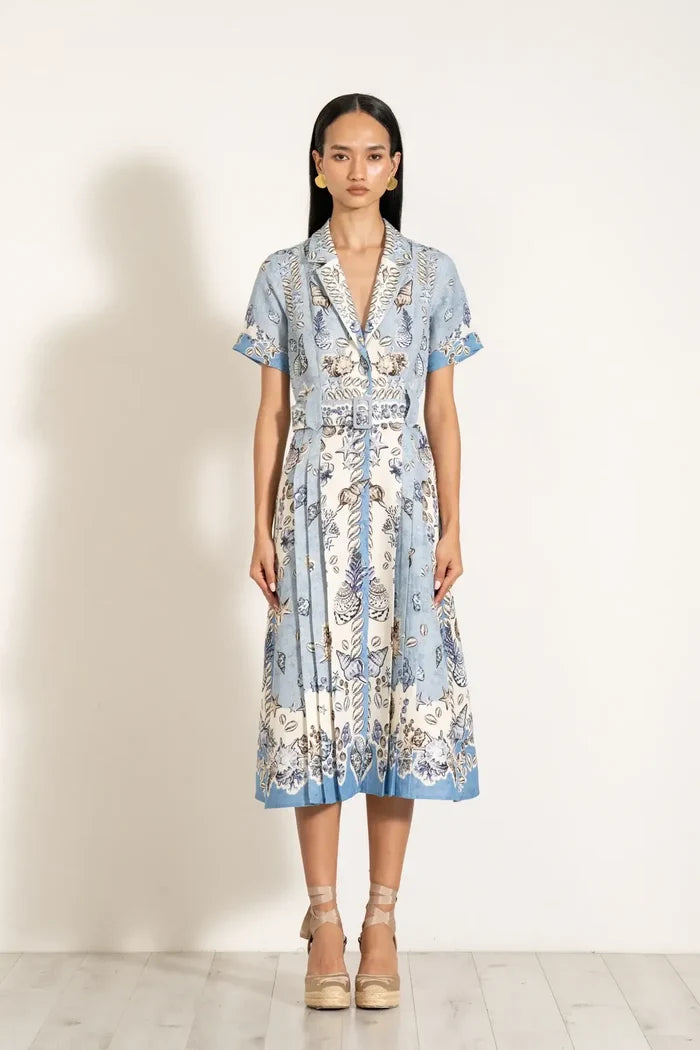Shell Midi Dress - Mildred Hoit