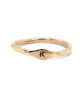 Signet Ring - 14K Solid Gold