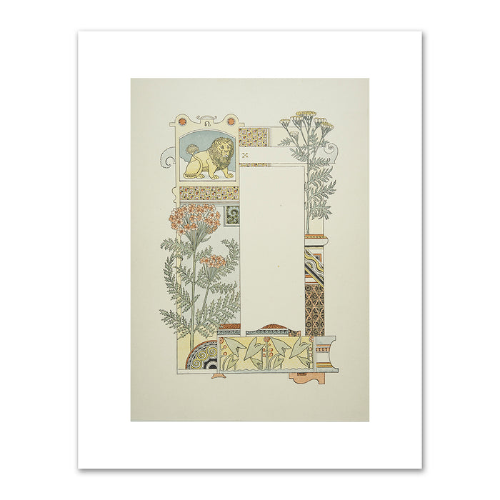 EugÃ¨ne Grasset (French, 1841-1917), Signs of the Zodiac (Leo), unknown date, Collection of Richard H. Driehaus. Fine Art Prints in various sizes by Museums.Co
