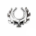 Body Jewelry - Skull Non-Piercing Nipple Shield (Single)