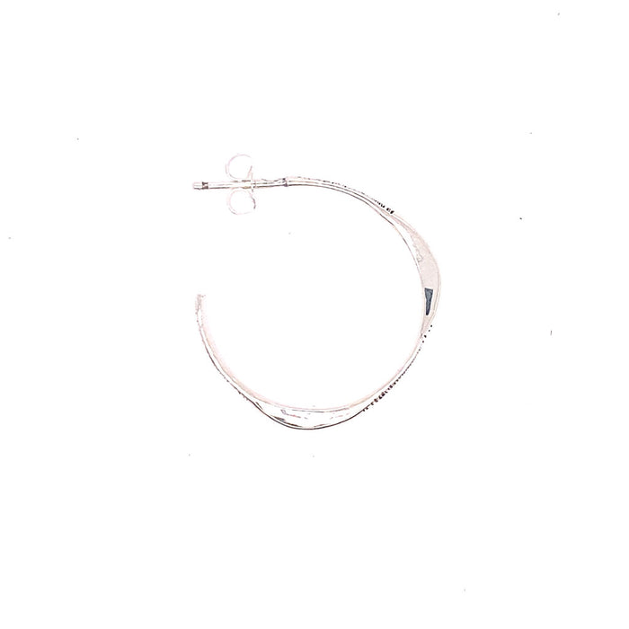 Small Forward Facing Mobius Earrings (RE1715)