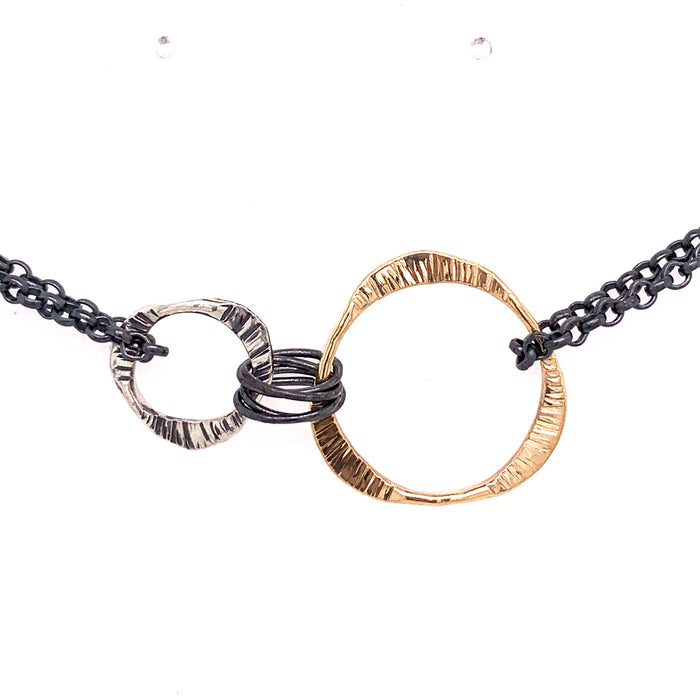 Small Mobius Harmony Necklace (N1810) - DanaReedDesigns