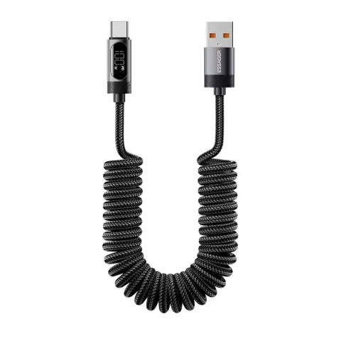 spiralkabel billaddare 100W