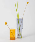 Stacking Glass Vase Orange / Gray