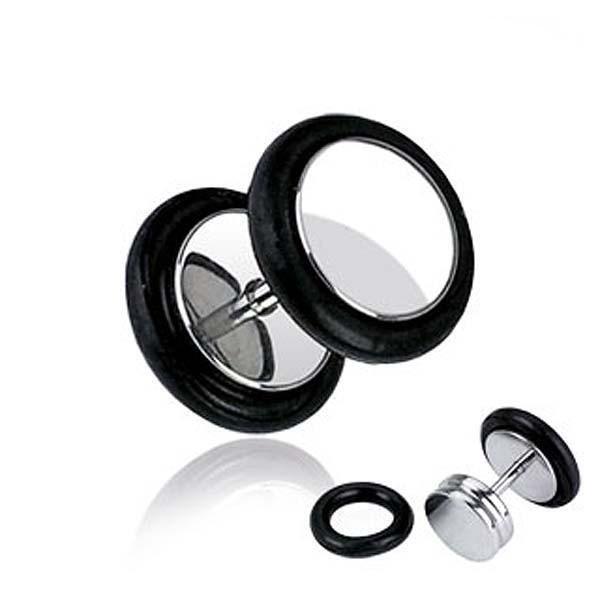 Body Jewelry - Steel Fake Plug