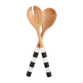Striped Marble Salad Servers Set/2 — Mud Pie