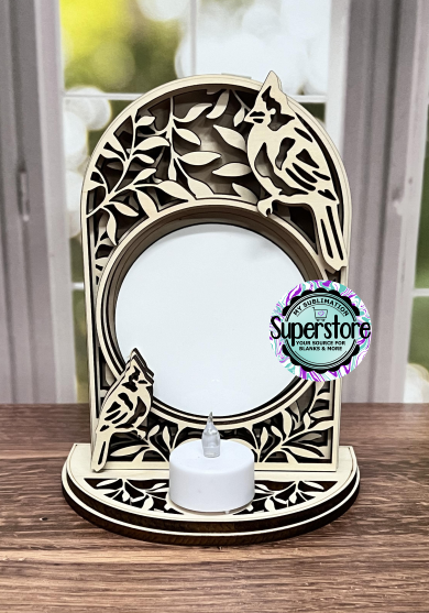 Sublimation & Wood memorial (Cardinal)