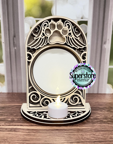 Sublimation & Wood memorial (Cat wing)