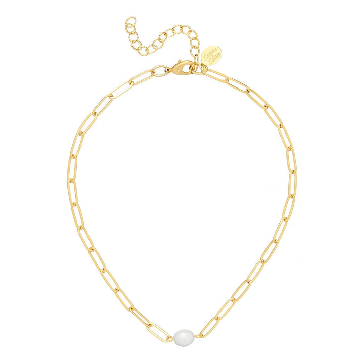 Susan Shaw Pearl Penny Necklace