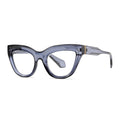 Sutton Blue Light Readers in Blue Grey - Mildred Hoit