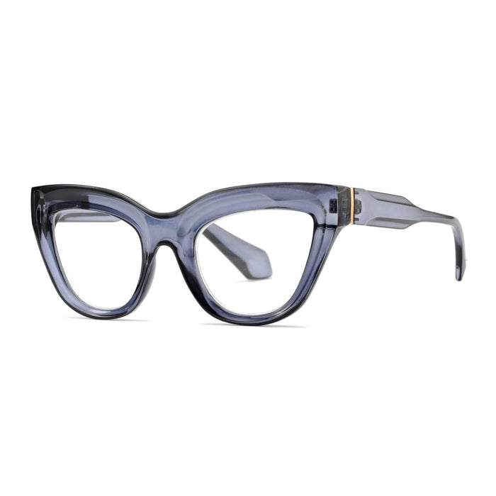 Sutton Blue Light Readers in Blue Grey - Mildred Hoit