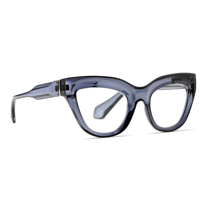 Sutton Blue Light Readers in Blue Grey - Mildred Hoit