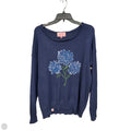 Sweater By Simply Southern In Floral Print, Size: Xl