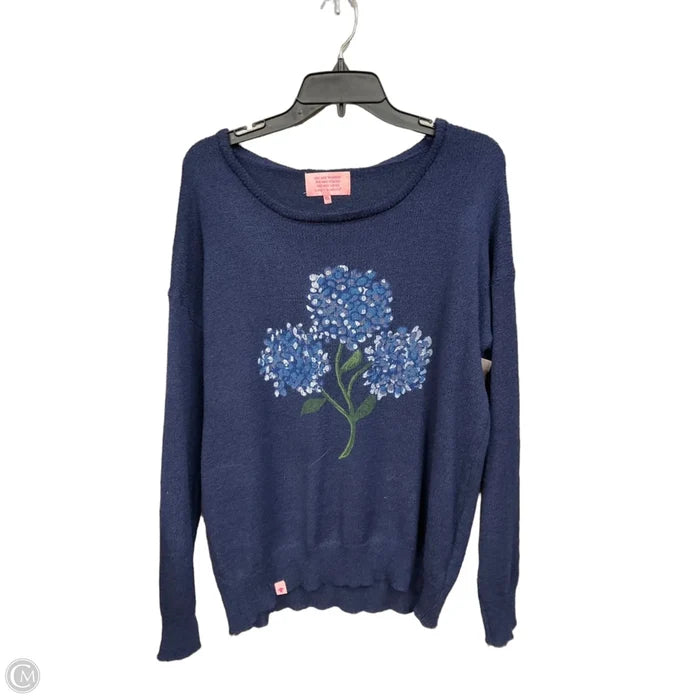 Sweater By Simply Southern In Floral Print, Size: Xl