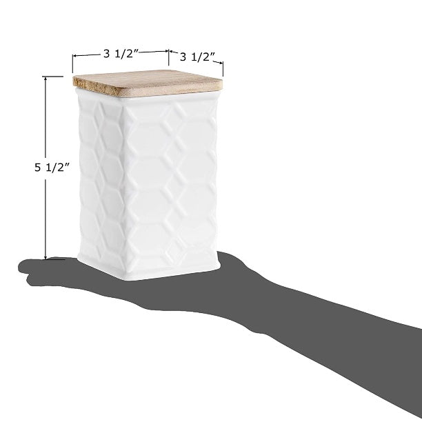 Tall Square White Candle Collection — Swan Creek, view 4