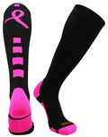 Baseline Aware - Pink Ribbon Over-the-Calf Long Socks (LBBPO) | Accessory size Small