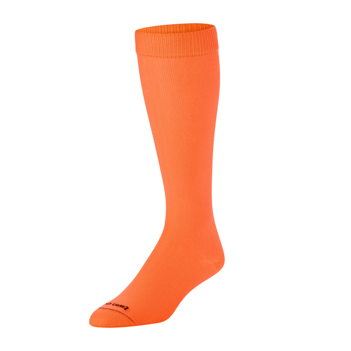Athletic Knee-High Socks - NEON Colors  (LP0) | Size Small Color Neon Orange