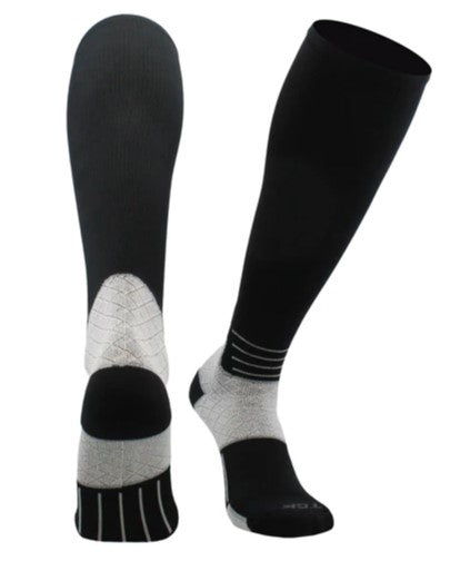 Graduated Compression Socks - Over-the-Calf (FSGCO) | Size Medium Color Black