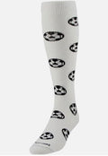 Krazisox Soccer Balls Over the Calf Socks (LP026-061) | Size Small Color White/Black