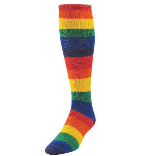 Krazisox Rainbow Socks (LP008-002) | Size Small Color MULTICOLOR