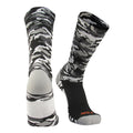 Woodland Camo Crew Socks (WCAMC) | Size Small Color Black