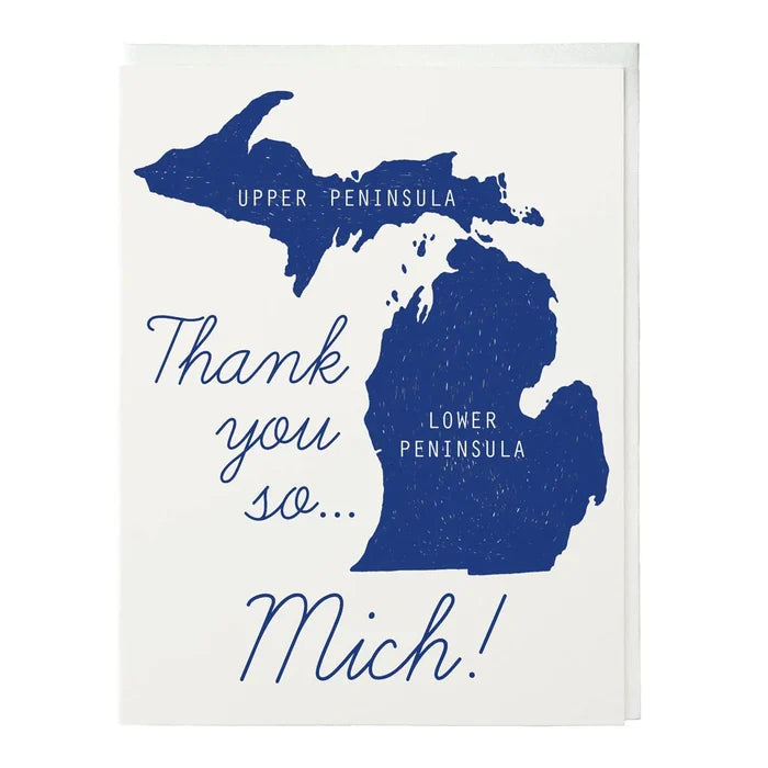 Thank You So Mich. Card — City Bird