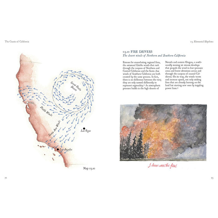 Interior page from the Book The Coasts of California