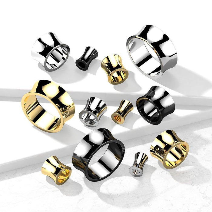 Body Jewelry - Thick Wall Saddle Tunnel 6mm-25mm