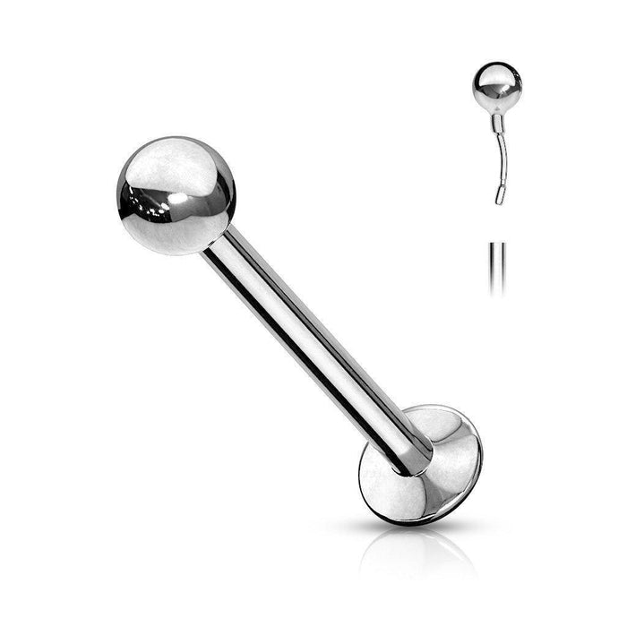 Body Jewelry - Threadless Labret 20G 18G 16G