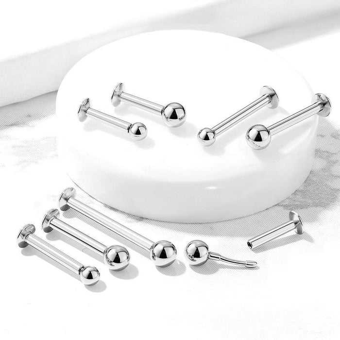 Body Jewelry - Threadless Labret 20G 18G 16G