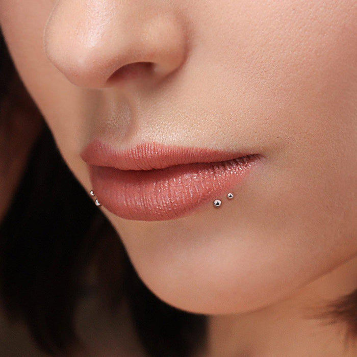 Body Jewelry - Threadless Labret 20G 18G 16G