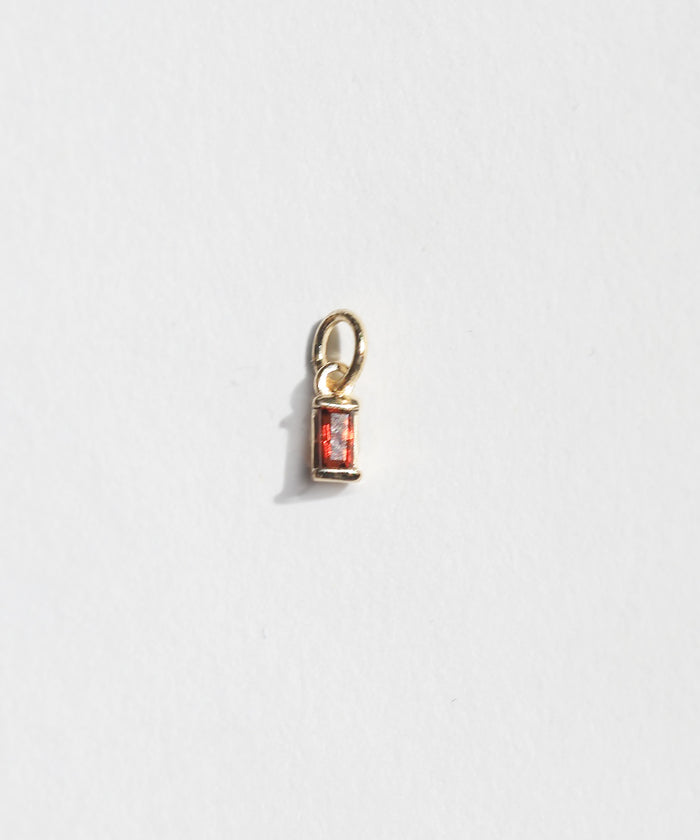 Tiny Birthstone Baguette