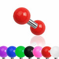 Body Jewelry - Titanium Colour Cartilage Bar 16G