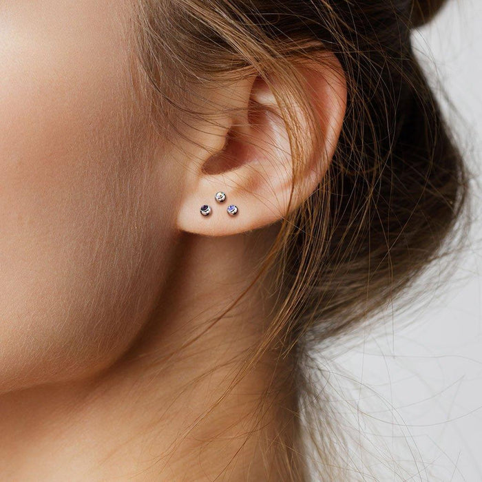 Body Jewelry - Titanium IT Gem Labret 18G 16G 14G