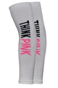 UnderPear Custom Compression Sleeve - Think PINK! | Size 13" Long Color Gray