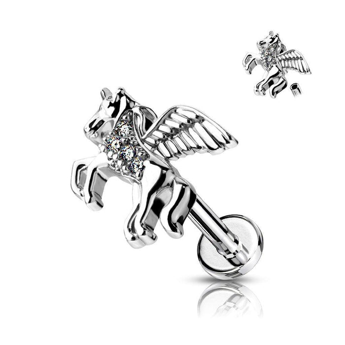 Body Jewelry - Unicorn I.T. Labret 16G