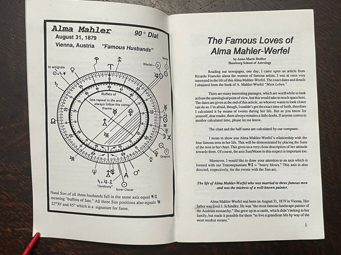 URANIAN FORUM MAGAZINE - Jan 1990 - ASTROLOGY CURRENT EVENTS DIVINATION PROPHECY