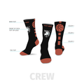 Vitalus Custom Crew Basketball Sock | Size X-Small